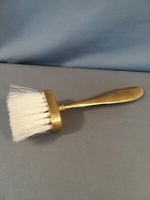 Antique Brass Shoe Horn and Brush