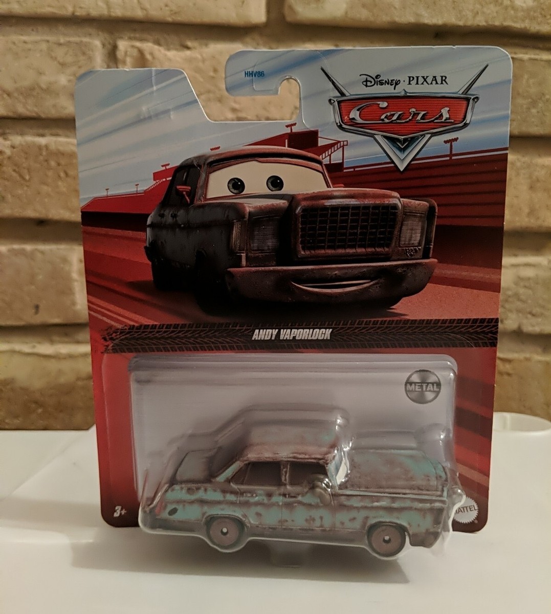 2022 Disney Pixar Cars Metal Series Andy Vaporlock New Green Rusty