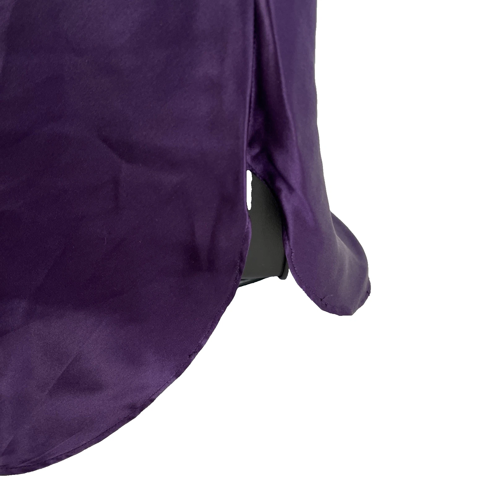 UNDERCOVER Abito Slip Vintage Victoria’s Secret Seta Tg M Viola Lingerie Camicia Sonno