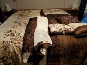 Jcpenney Home Collection King Comforter Set With Drapes Valences