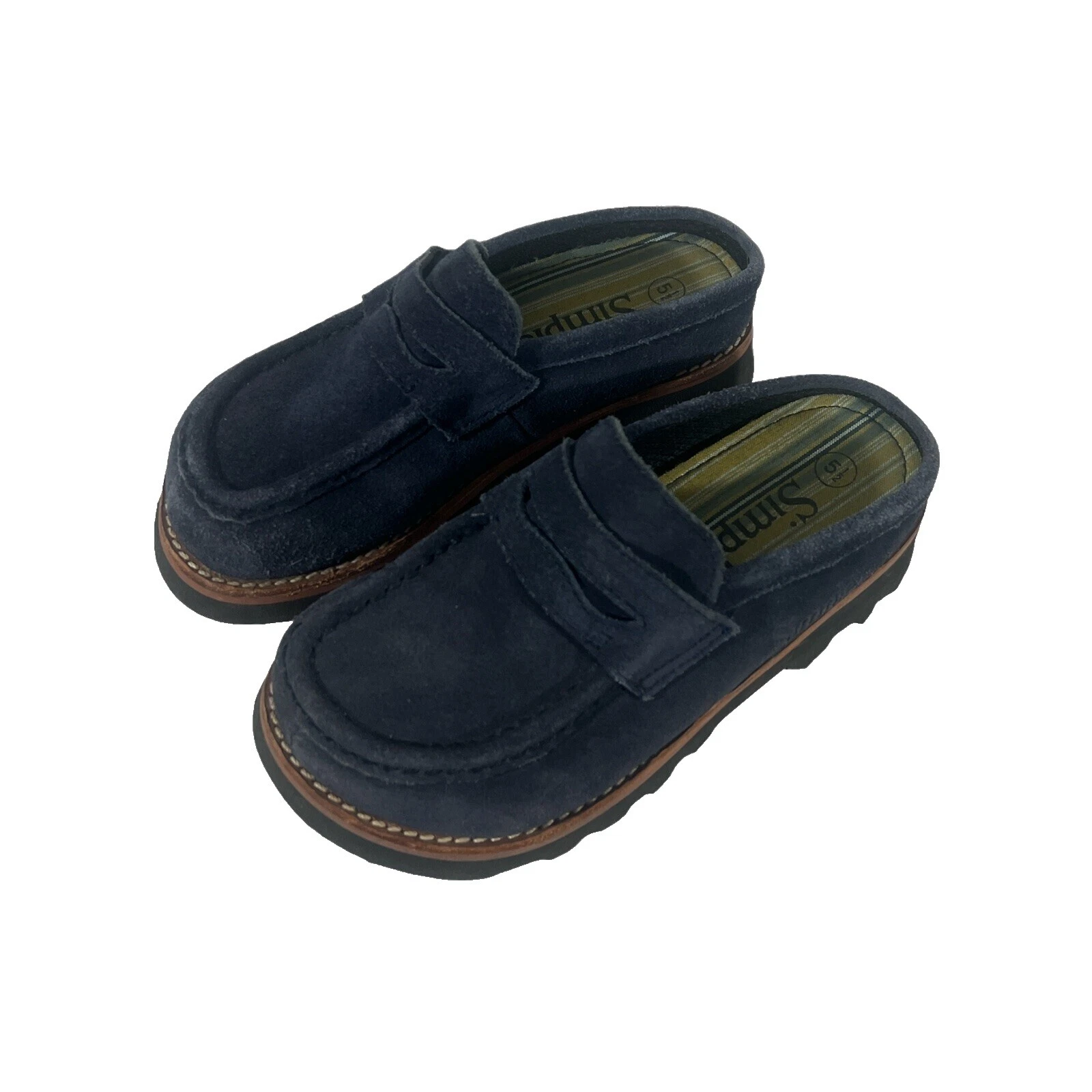 Zapatos Cómodos Simple superior de cuero para mujeres