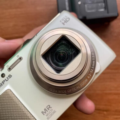 Olympus SH-25MR Compact 16.0 MP 12.5x Optical Zoom Camera Gold | eBay