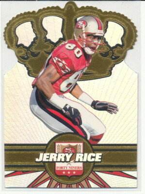 1997 Pacific Jerry Rice Gold Crown Die-Cuts 