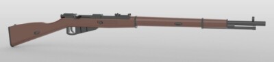 1/12 Scale Battleground Mosin Nagant M1891/31 Rifle
