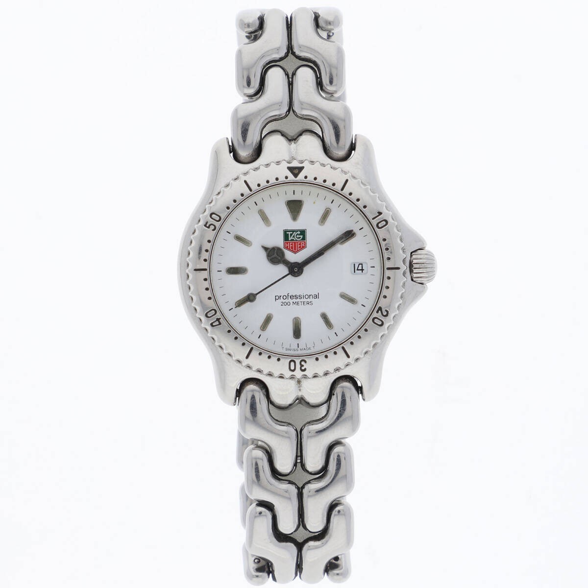 美品TAG Heuer 腕時計selシリーズホワイト S90.813 美品TAG Heuer 腕時計selシリーズホワイト S90.813 TAG HEUER