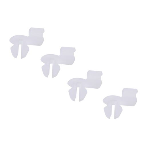High Quality Car Door Hole Door Lock Fastener Rod Clip Pack of 4 White - Picture 11 of 12