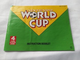 Nintendo World Cup  Football soccer game NES with box and manual