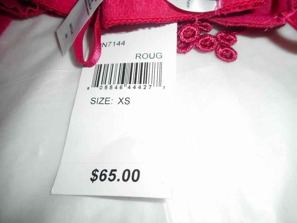 N/W/T Hanky Panky BRALETTE ROJO TALLA EXTRA PEQUEÑO Foto 3 de 4