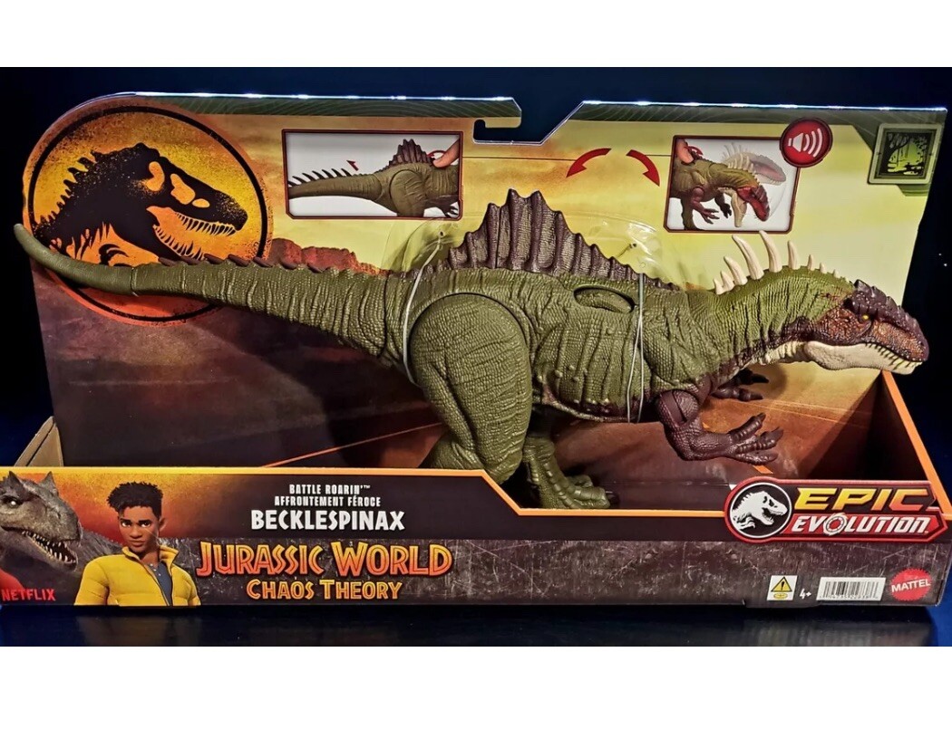 Jurassic World Chaos Theory Epic Evolution Battle Roarin