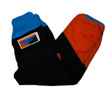 Nike Flight Men's Basketball Retro Pants CN8512-010 Windbreaker Multi Color Sz S