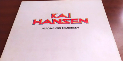Gamma Ray - Heading For Tomorrow LP 1990 ''Kai Hansen'' Slipcase'' Noise N 0151-1