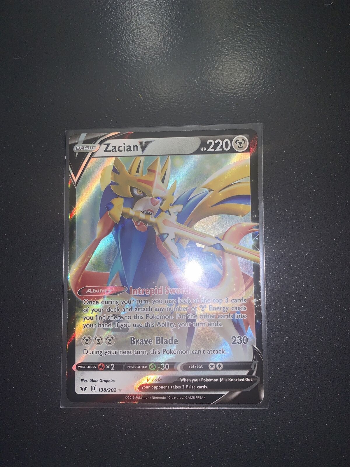 Pokemon card Promo sJ 029/028 Shiny Zacian V Japanese