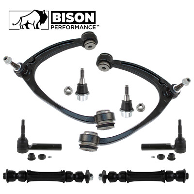 Bison Performance 8pc Front Suspension and Steering Kit For Chevrolet GMC