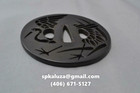Rare Edo Era Antique Iron Crane Tsuba for Samurai Sword Katana #2 — photo 7