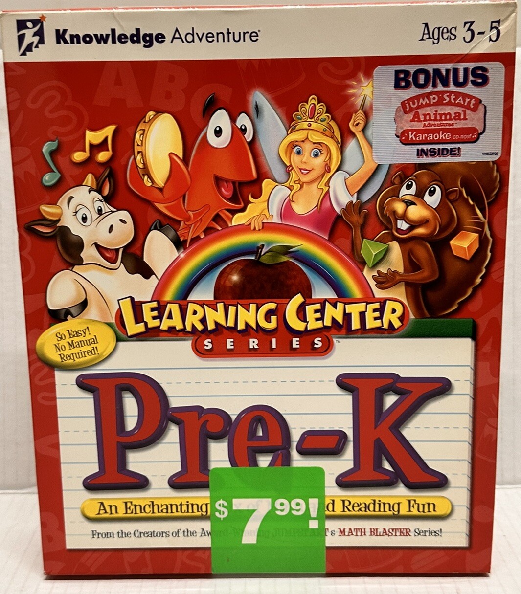 Knowledge Adventure Pre K  CD ROM