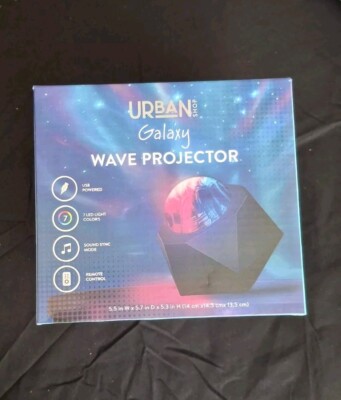 Urban Galaxy Wave Projector, Dorm Room  Light Office, Kids Nightlight FREE SHIP!