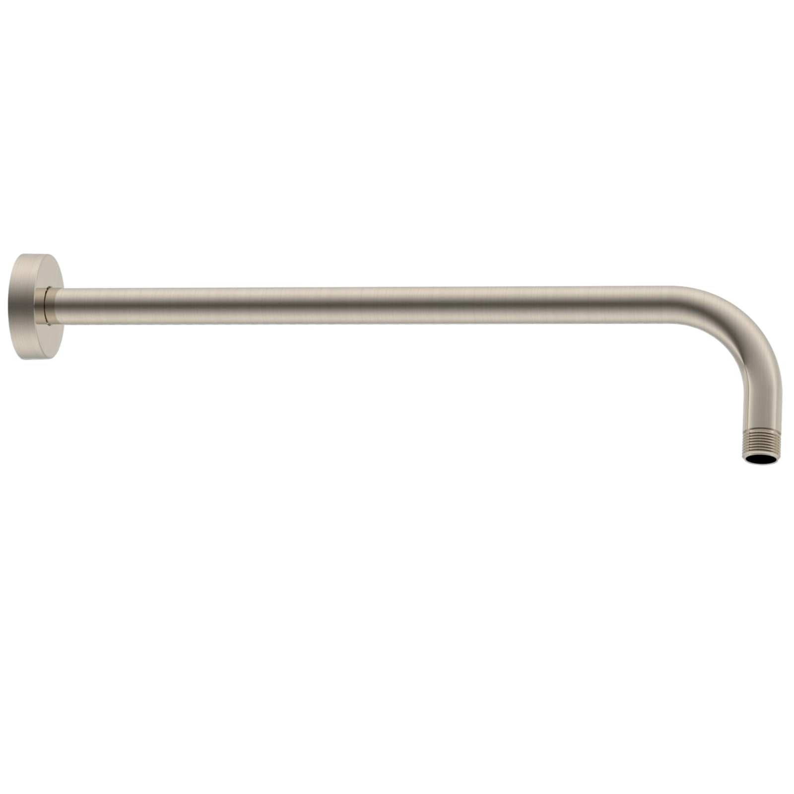 16-Inch All-Metal Extra Long Shower Extension Arm with Flange