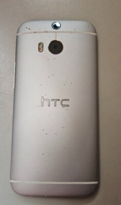 HTC One M8 16GB Silber Sprung Teilespender Platine Kamera Board Etc Ok LESEN