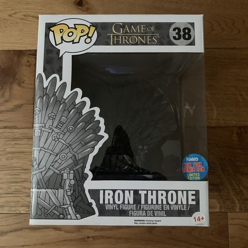 Funko Pop Game Of Thrones #38 The Iron Throne - NYCC 2015 Exclusive - Authentique
