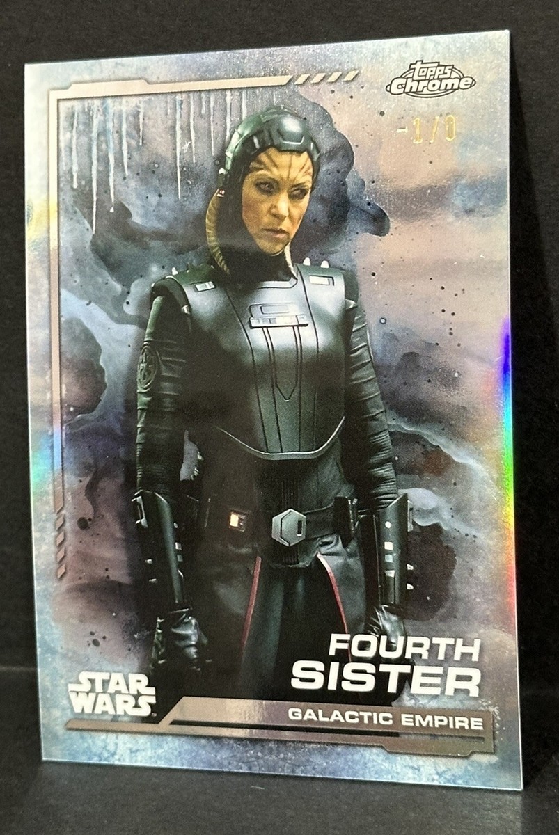 スターウォーズカード 2024 Topps Chrome Star Wars #HV-80 Fourth Sister Blue Ice