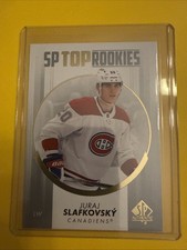 juraj slafkovsky. 2022/23 Rookie Card Sp Authentic Top Rookies