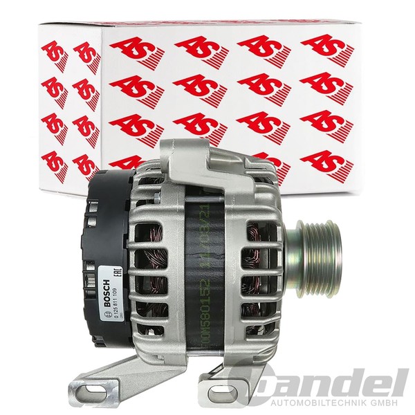 As-Pl Generator Lichtmaschine 180A Passend FüR Volvo C30 C70 S60 S80 V60 V70-image