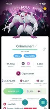 Pokemon G0 - Shiny grimmsnarl Gigamax - Special BG Go Wild Area 2025