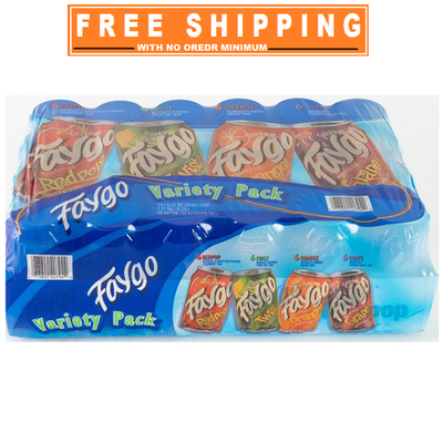 #ad Faygo Soda Variety Pack 12 fl. oz. 24 pk. $21.65