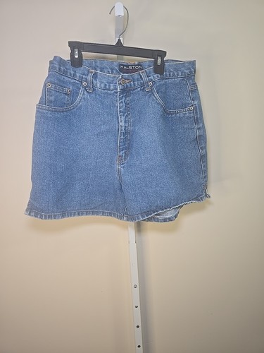 Halston, Ladies Halston Jeanswear Vintage Denim Shorts Sz 12
