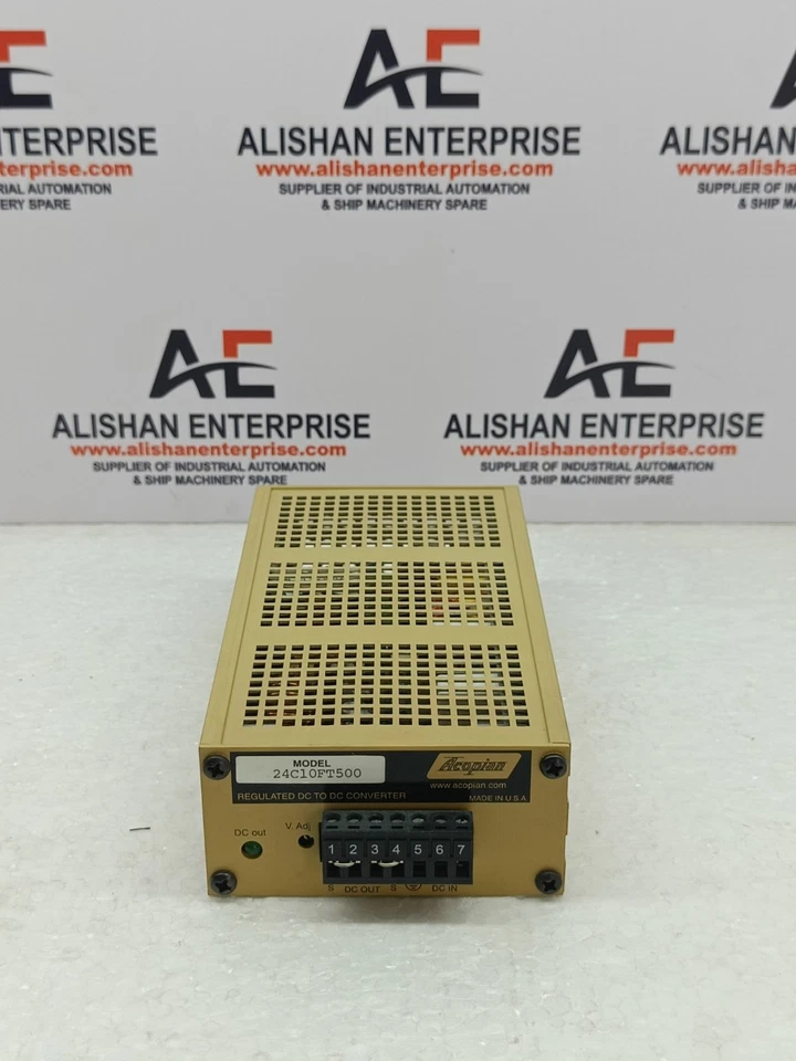ACOPIAN MODEL 24C10FT500 REGULATED DC TO DC CONVERTER NEW MADE IN U.S.A. - Image 2 of 4