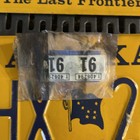 Alaska The Last Frontier License Plate CHX 294  — photo 8