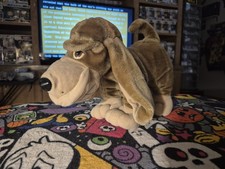 Vintage Tonka Pooch Patrol Hound Dog Growling Puppy Dog Plush 12" Stuffed Animal