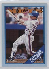 1988 O-Pee-Chee Box Bottoms Howard Johnson #K 5hy