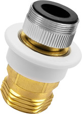 New Dishwasher Faucet Snap Coupling Adapter Portable Washer Brass Hose Fast Ship