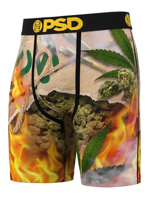 Men's PSD Multi BURN EM UP Boxer Briefs - XS