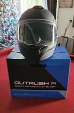 NEW NEVER WORN Sena Outrush Bluetooth Flip Up Helmet Size Large