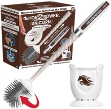 Horsepower Unicorn The Motorized Toilet Brush Rechargeable Up to 300RPM