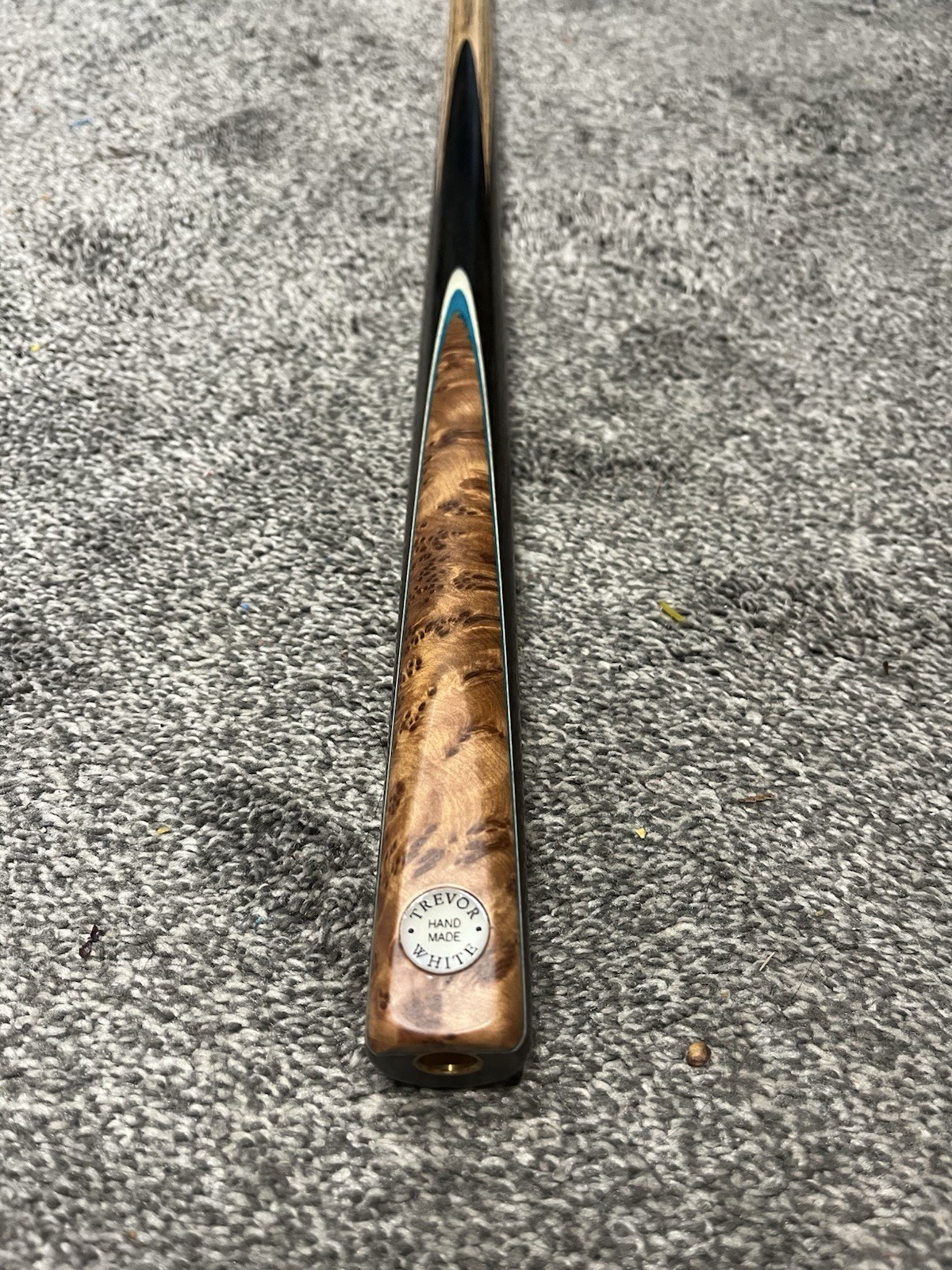Trevor White One Piece Snooker Cue New