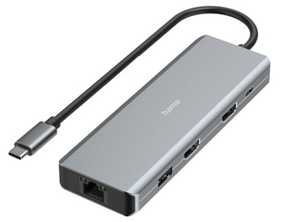 Hama Connect2Media USB-C Dock Multiport Adapter Dockingstation