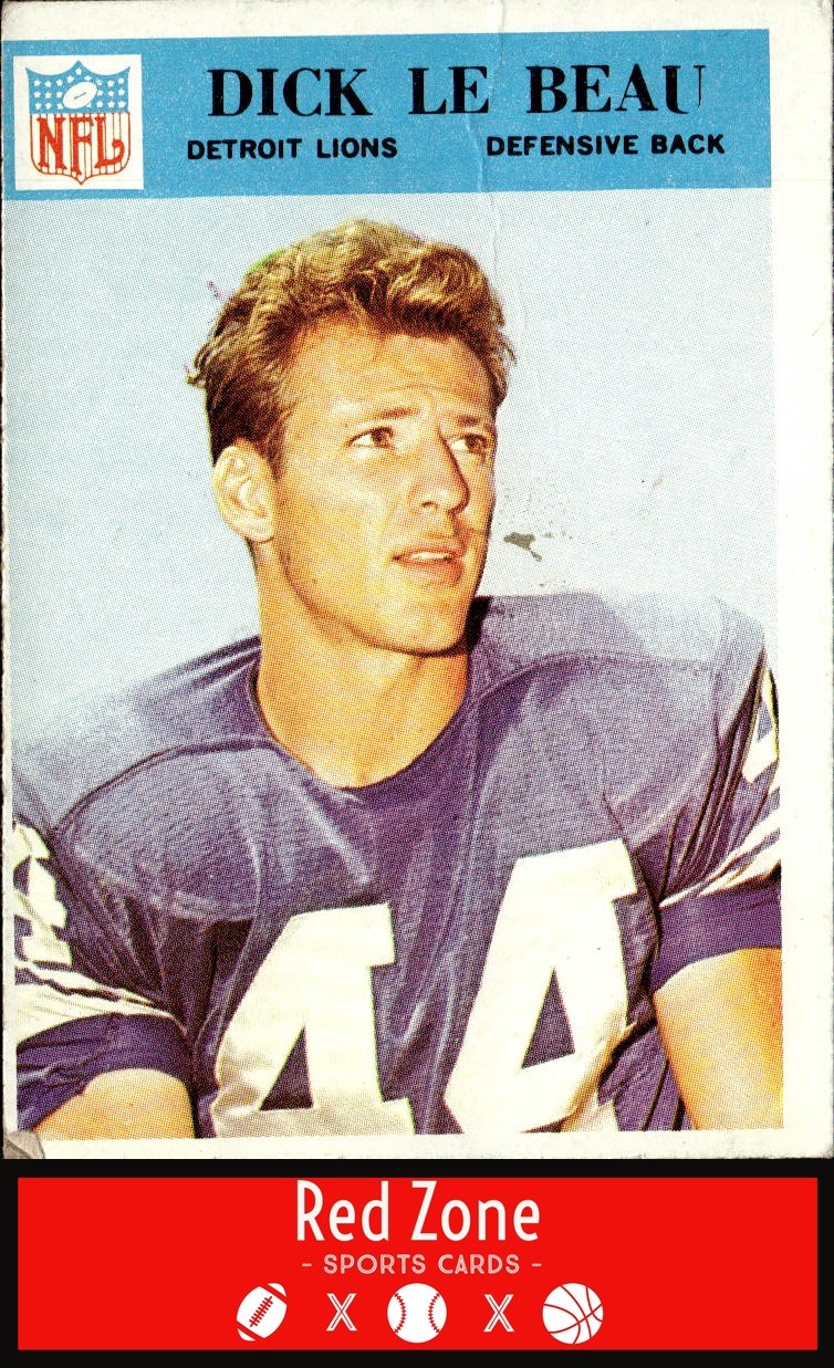1966 Philadelphia - #70 Dick LeBeau VG. (CREASE) HOF!
