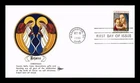 DR JIM STAMPS US CHRISTMAS MADONNA AND CHILD FDC GILL CRAFT CACHET COVER
