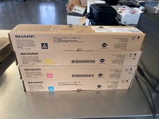NEW Sharp MX-C40NT Toner Cartridges Set CMYK For MXC311 MXC312 MXC401 Genuine