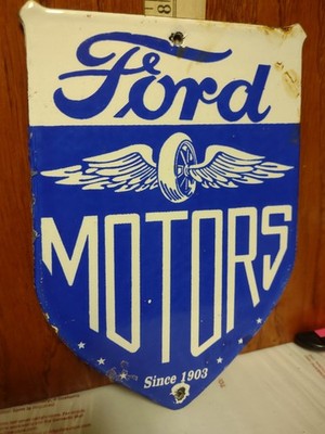 Ford vintage Genuine Parts ヴィンテージ　看板 VINTAGE FORD MOTOR COMPANY 8
