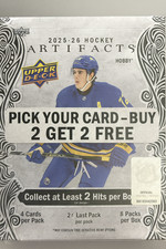 2025-26 UD Artifacts Base #1-100 Pick Your Card Buy 2 Get 2 Free