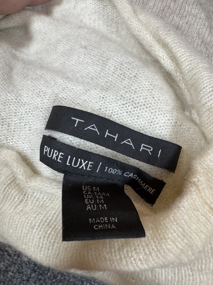 Lote de 10 suéteres 100% cashmere pacote defeituoso cortadores artesãos tecido faça você mesmo vários - Imagem 3 de 4