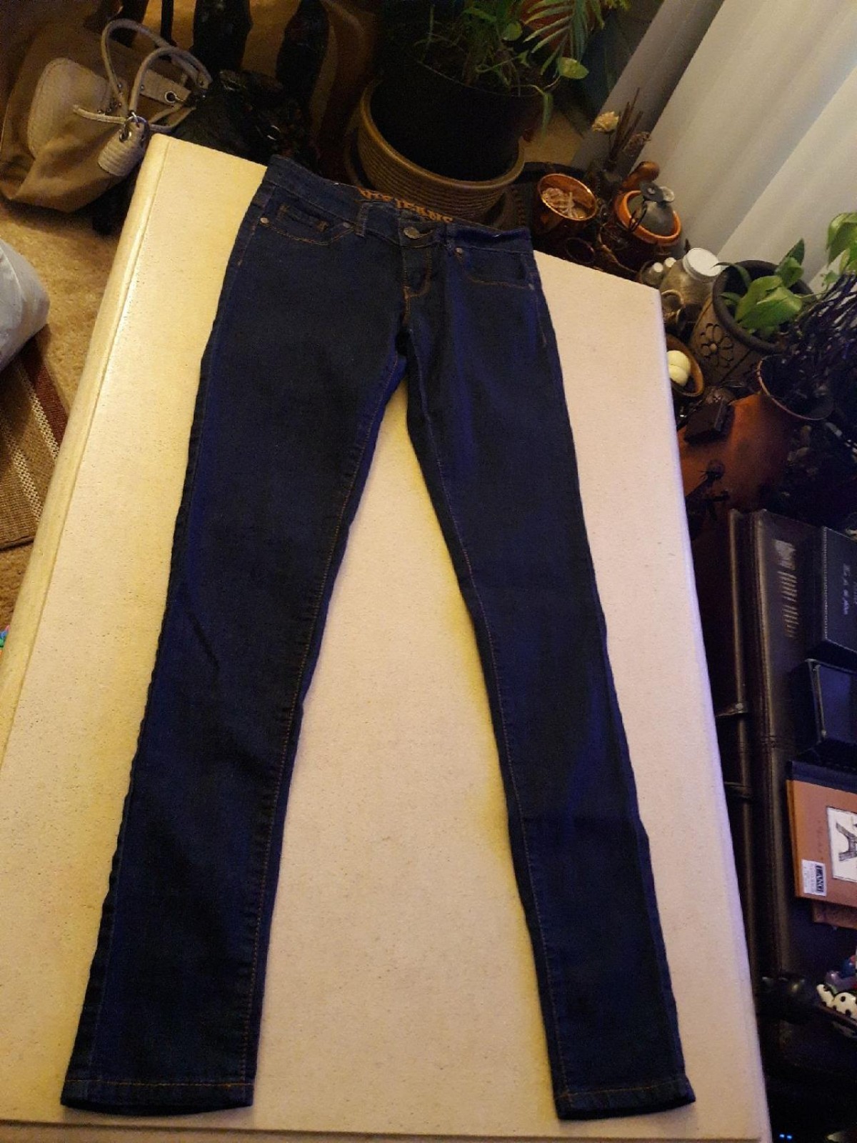 Low Rise Stretch Denim