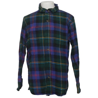 Gap Kids, Flanellhemd, Größe: 140/152, Blau/Grün/Gelb/Rot, Baumwolle, Karo #YlO