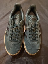 adidas Originals Gazelle Bold Women's Shoes JQ3583 Aurora Ivy Black Gum Sz 7