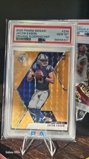 💰💰Jacob Eason 2020 Mosaic ROOKIE BUNDLE - Gold /10, Orange /25, Auto /35 💰💰