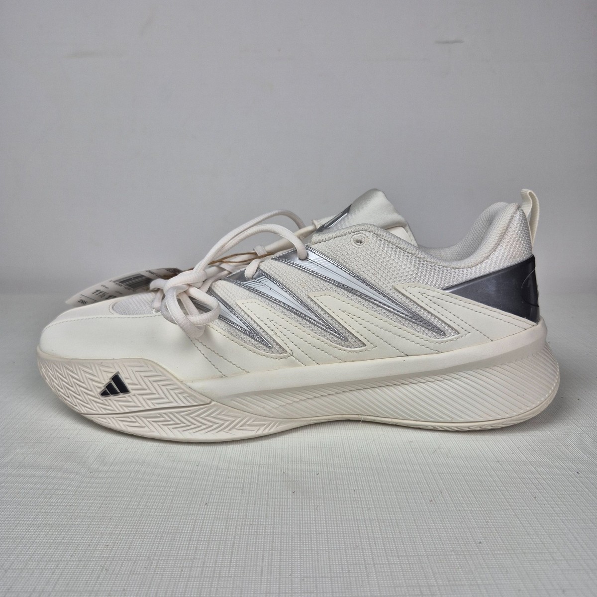 NWT Adidas Dame Certified 3 Low White Silver Metallic Size Us Men